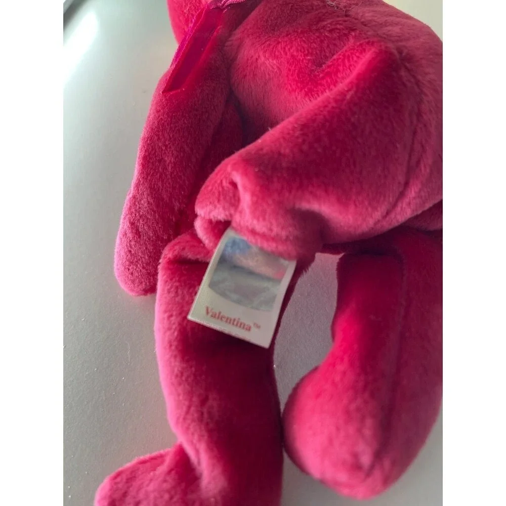 Ty Beanie 2- BEARS SHAMROCK‎ & VALENTINA WITH EAR TAGS!